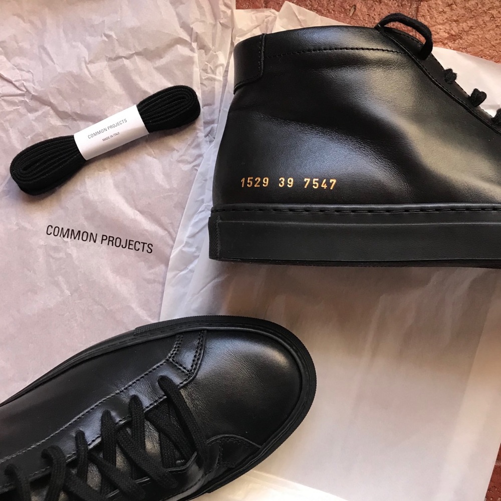 Original mid top, Common Projects, Italian Leather